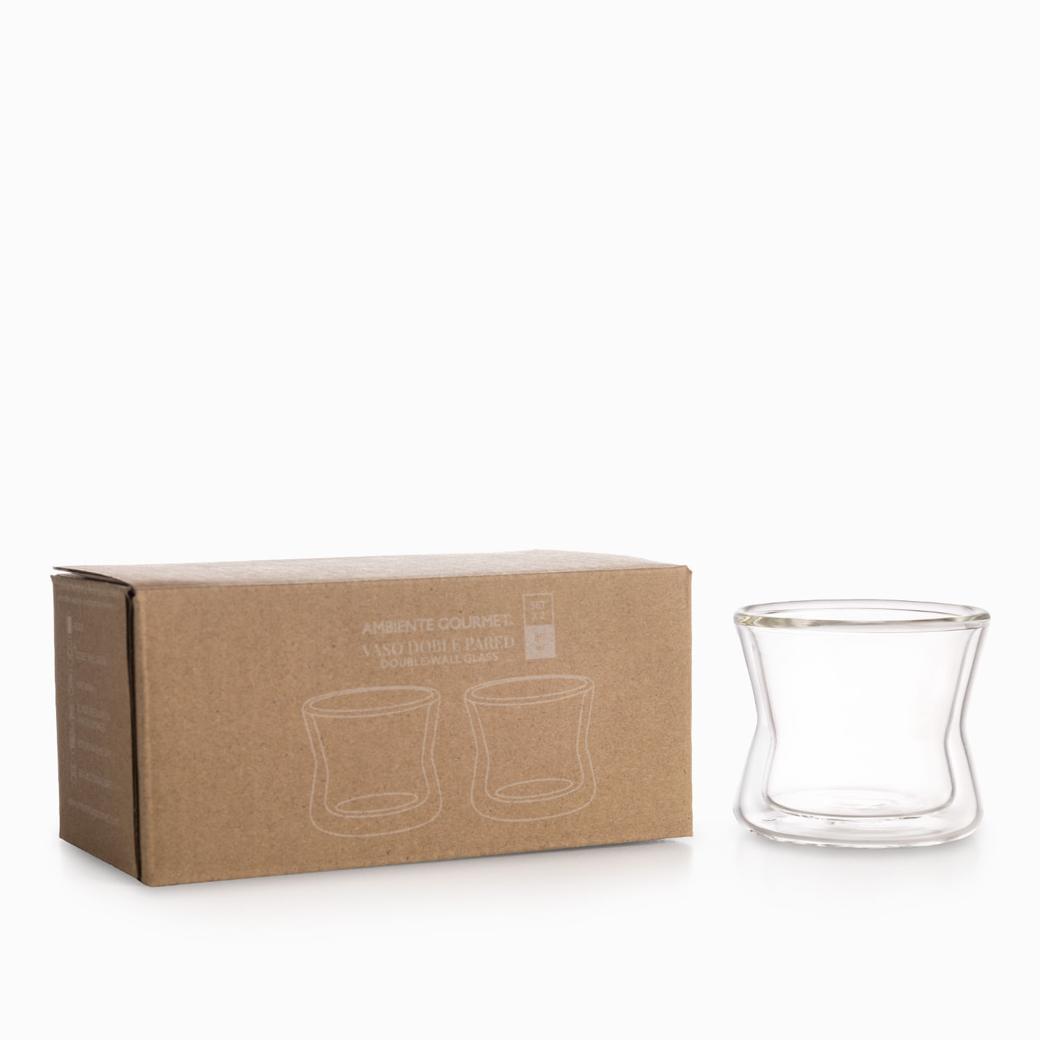 Vaso doble pared 80ml set x2 img #4