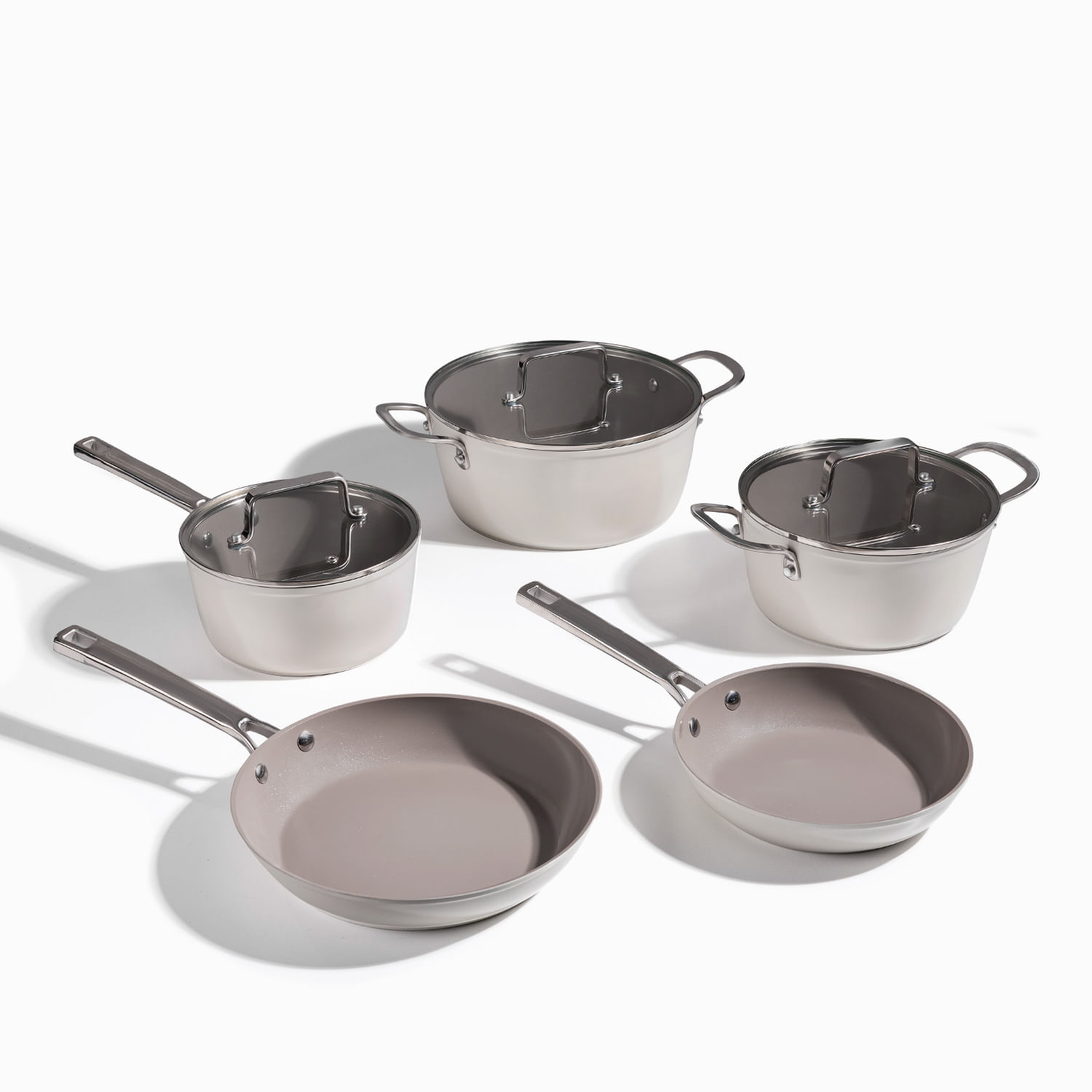 Set de ollas marfil 8pcs img #1