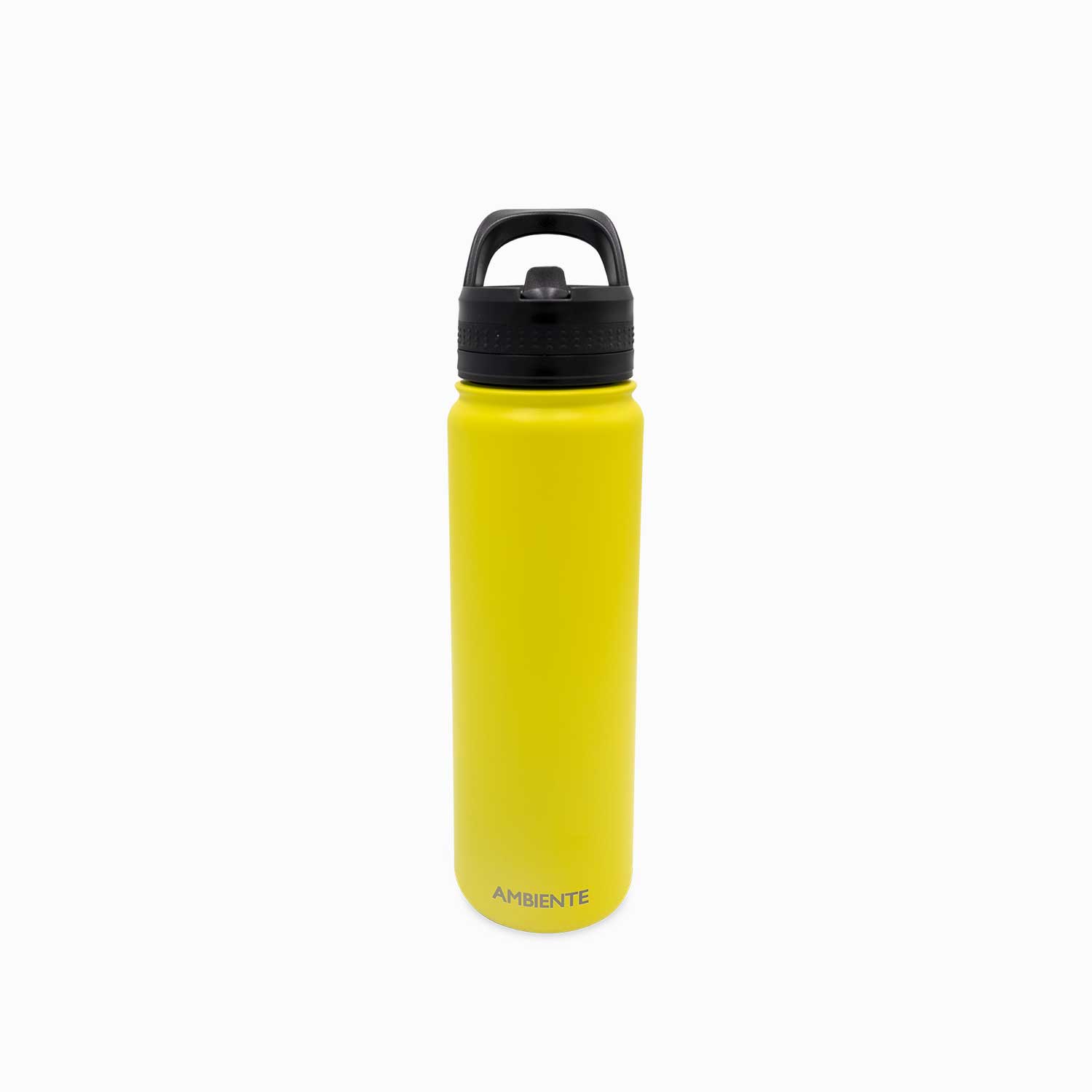 Termo doble pared amarillo con pitillo 750ml img #1