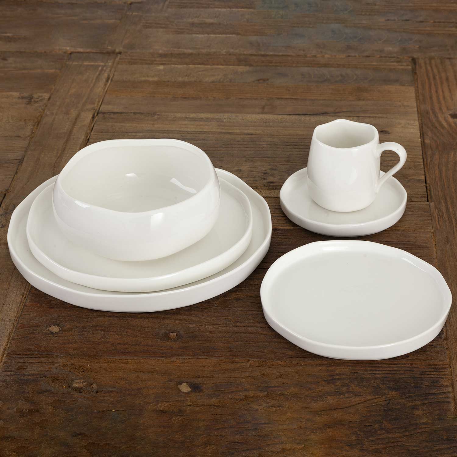 Plato mediano Kioto 22,8cm set x4 img #6
