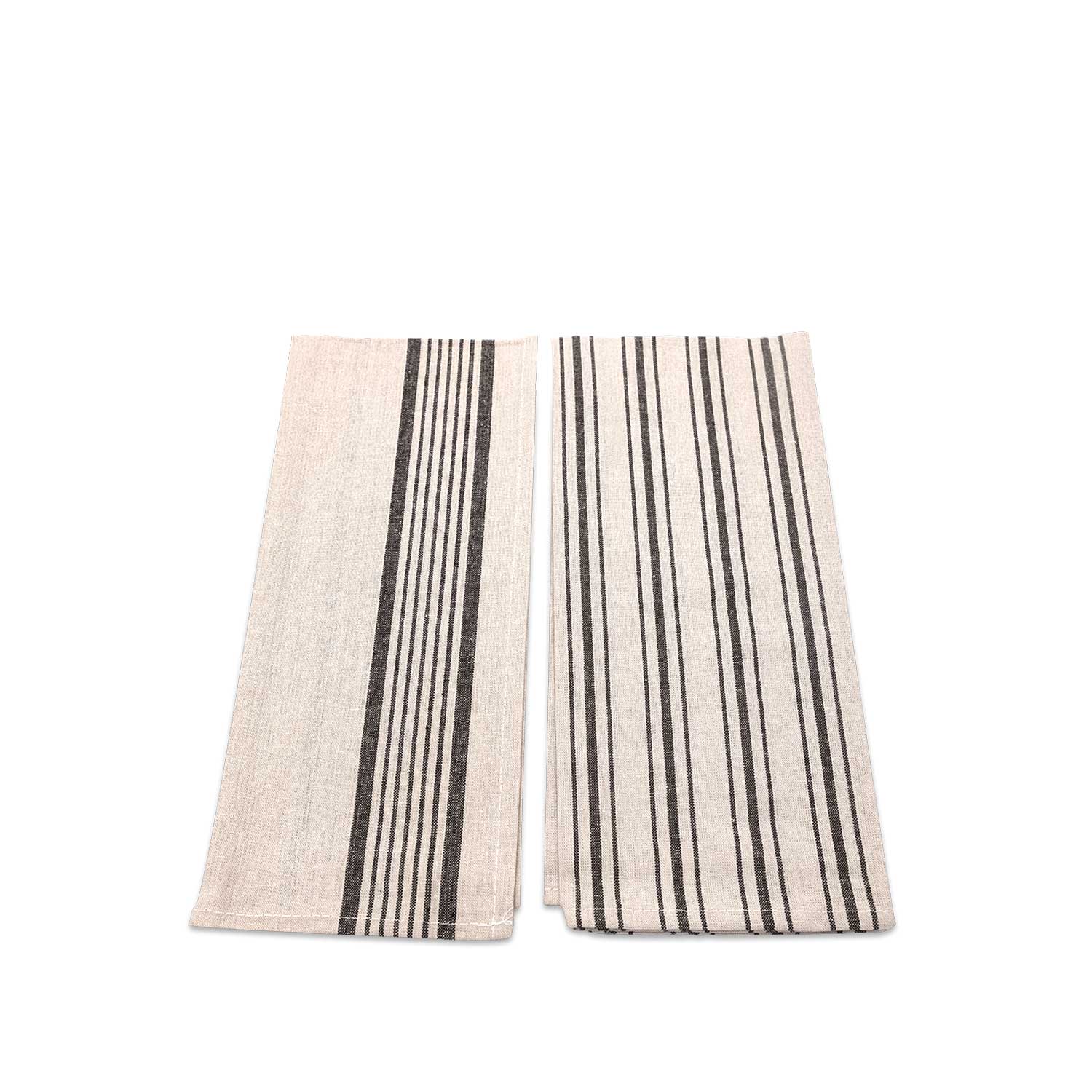 Toallas de cocina beige-gris setx2 img #1