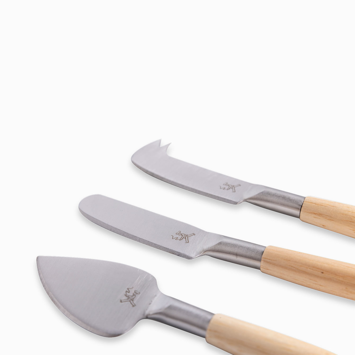 Set de cuchillos para queso Bois 3 piezas img #3