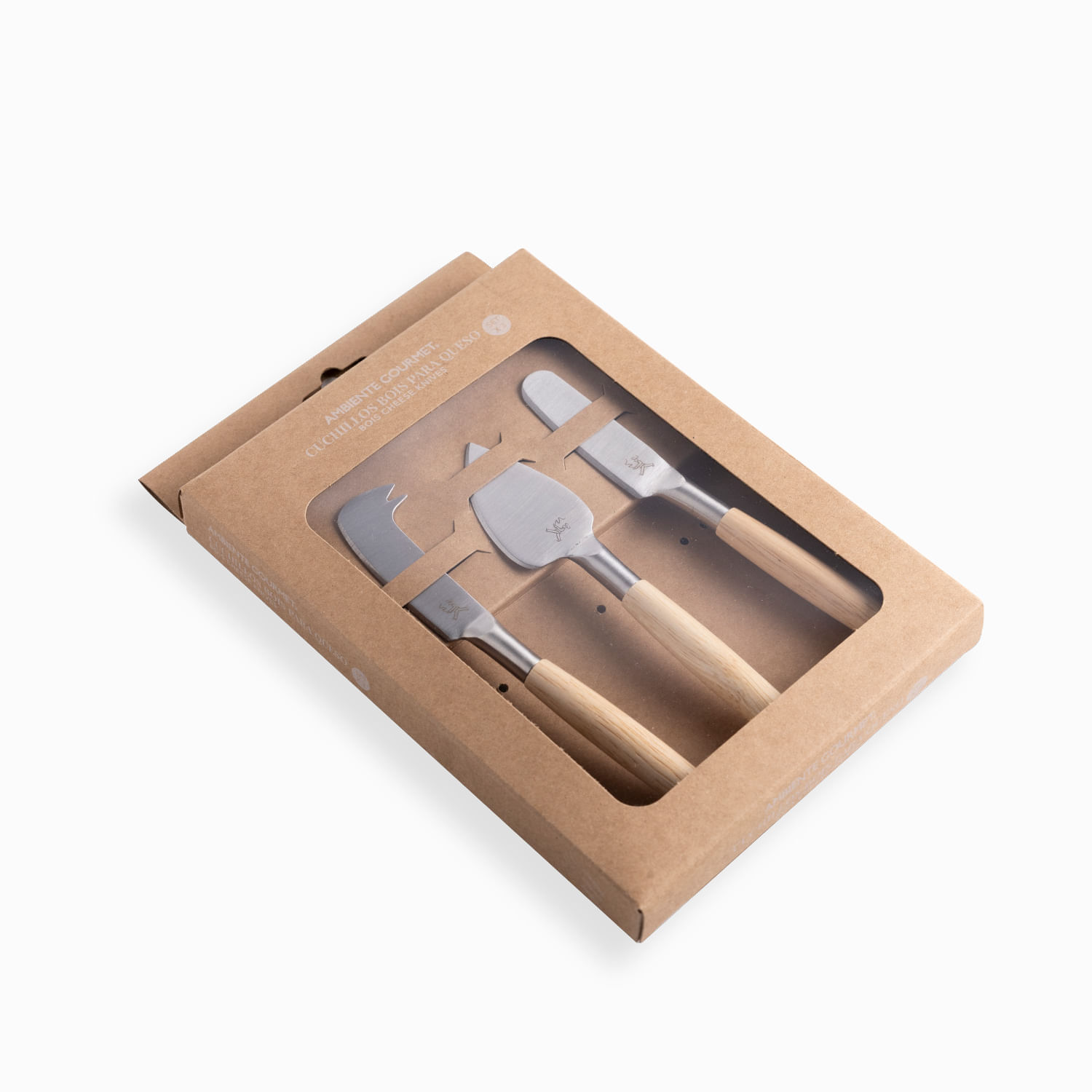 Set de cuchillos para queso Bois 3 piezas img #2