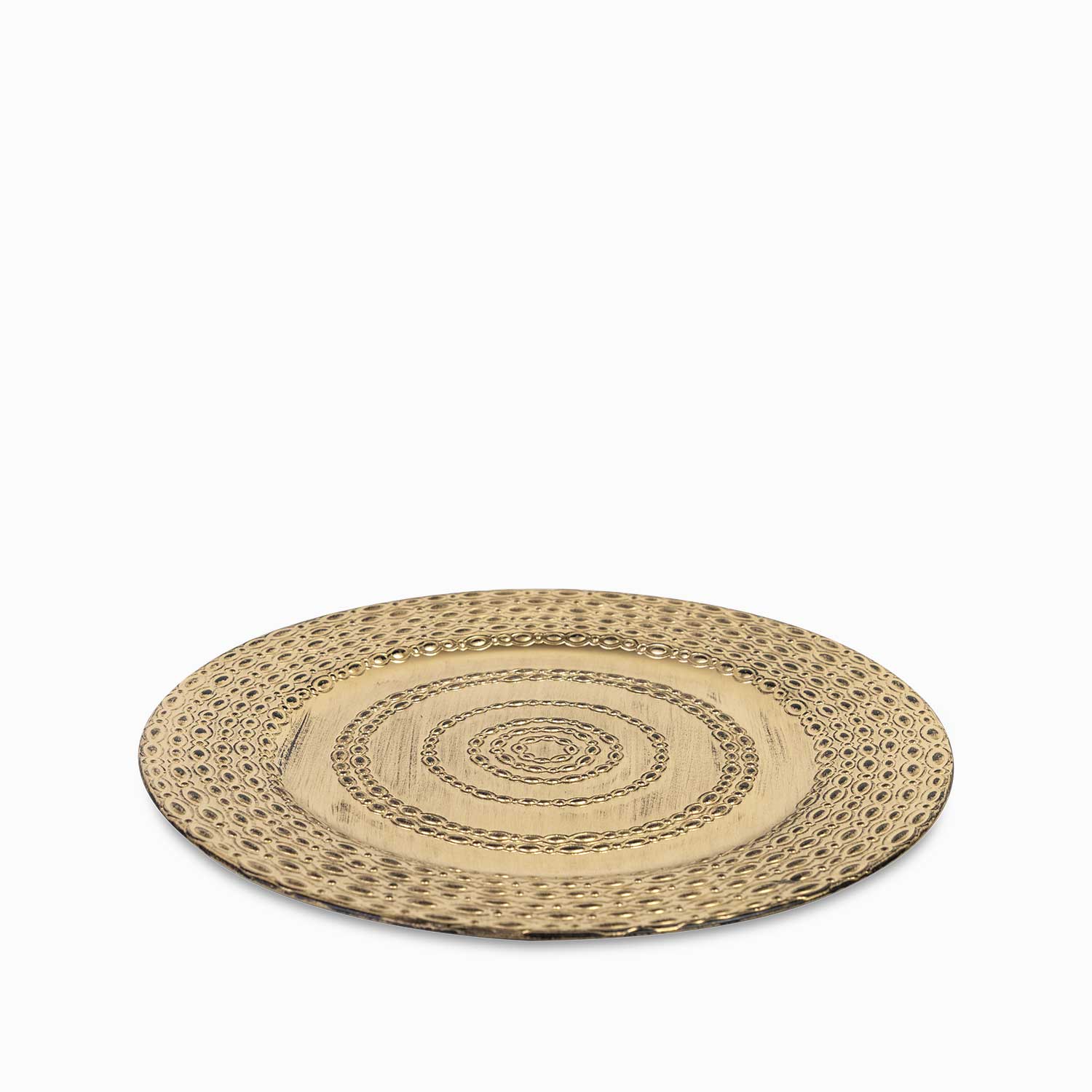 Plato base aros dorado 33cm img #2