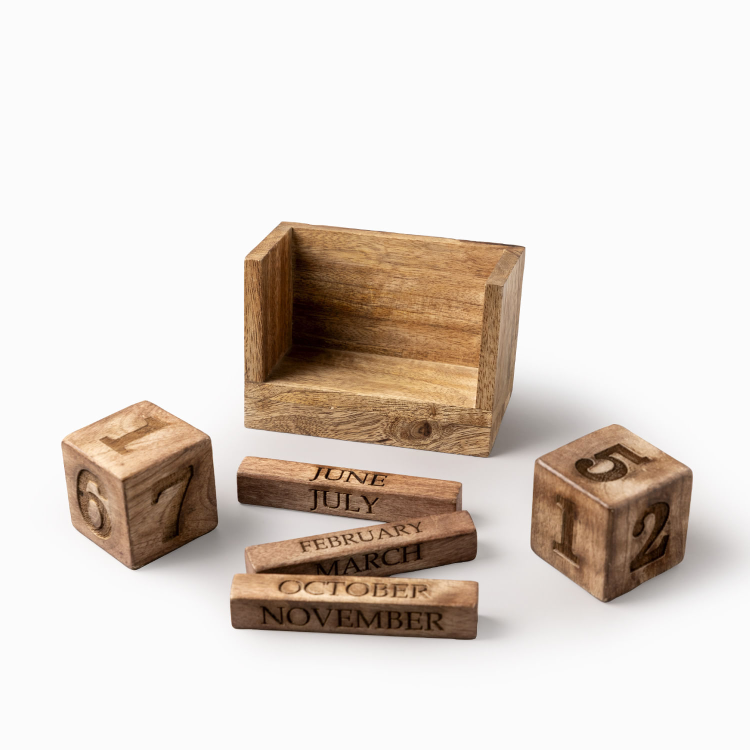 Calendario en madera img #2