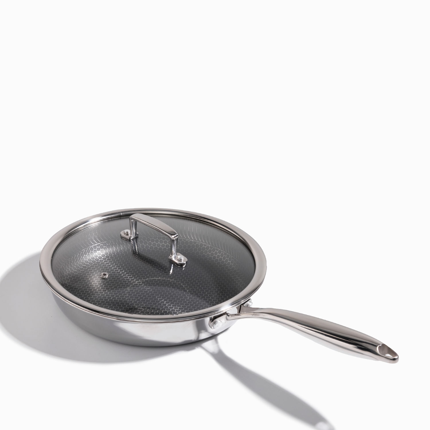 Sarten en acero inoxidable con tapa 26cm img #6