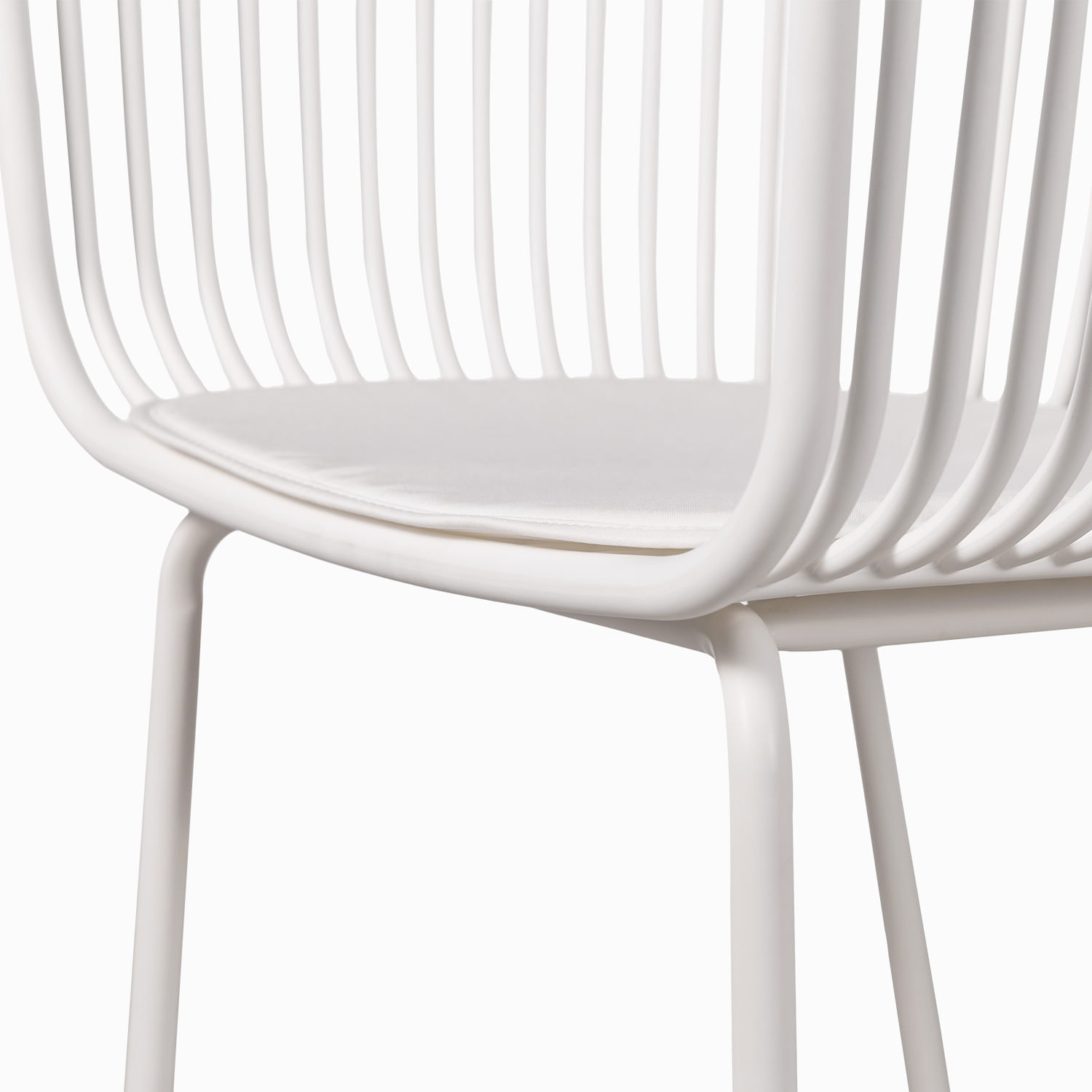Silla de comedor Lodi blanca img #6