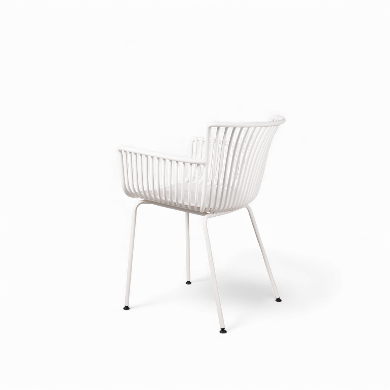 Silla de comedor Lodi blanca img #7