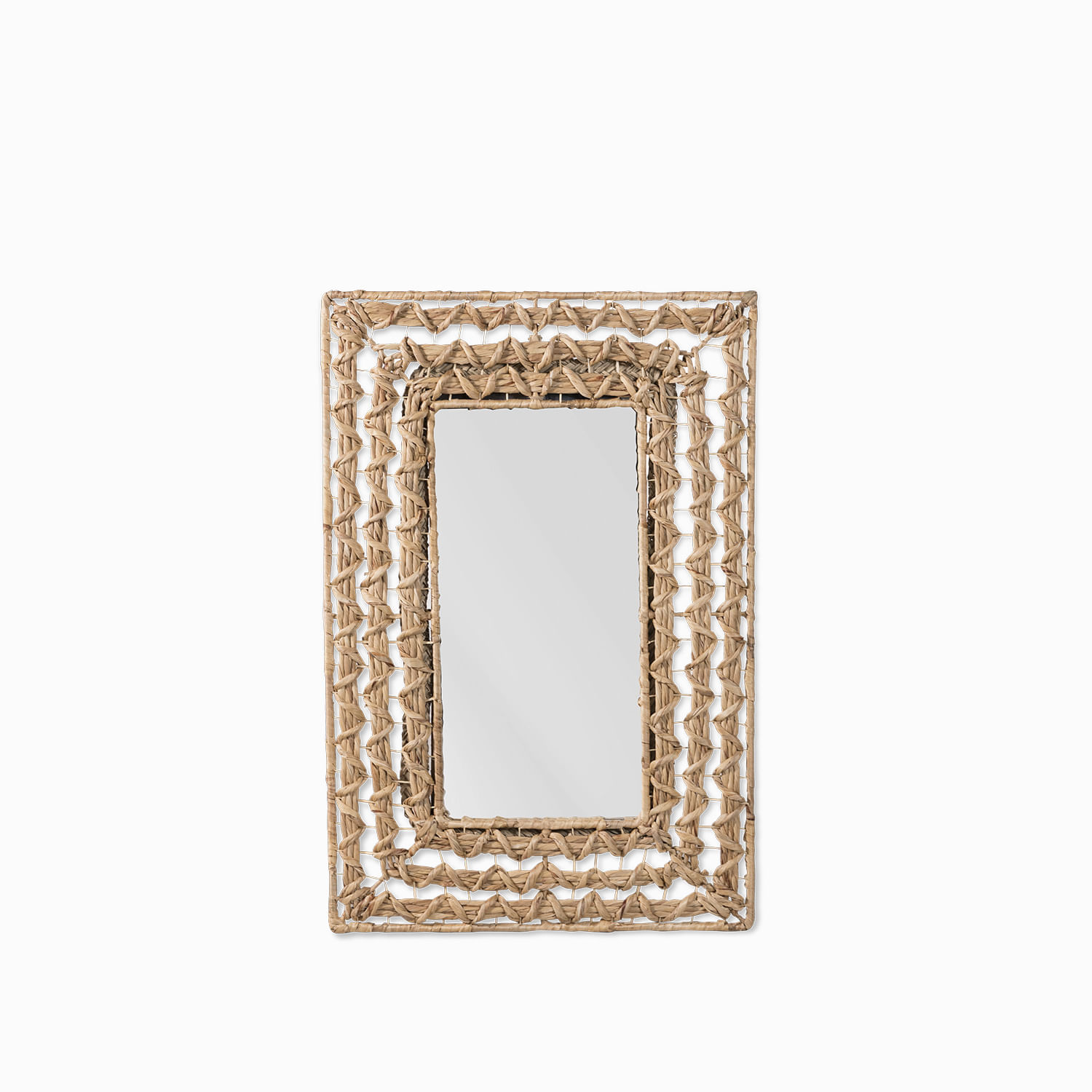 Espejo rectangular fibra natural 60x90cm img #1