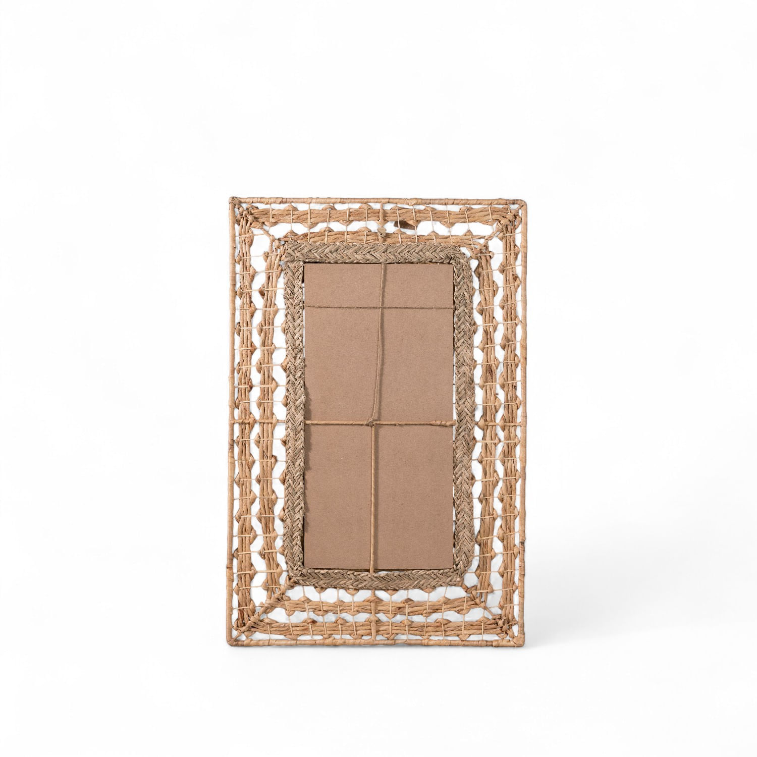 Espejo rectangular fibra natural 60x90cm img #2