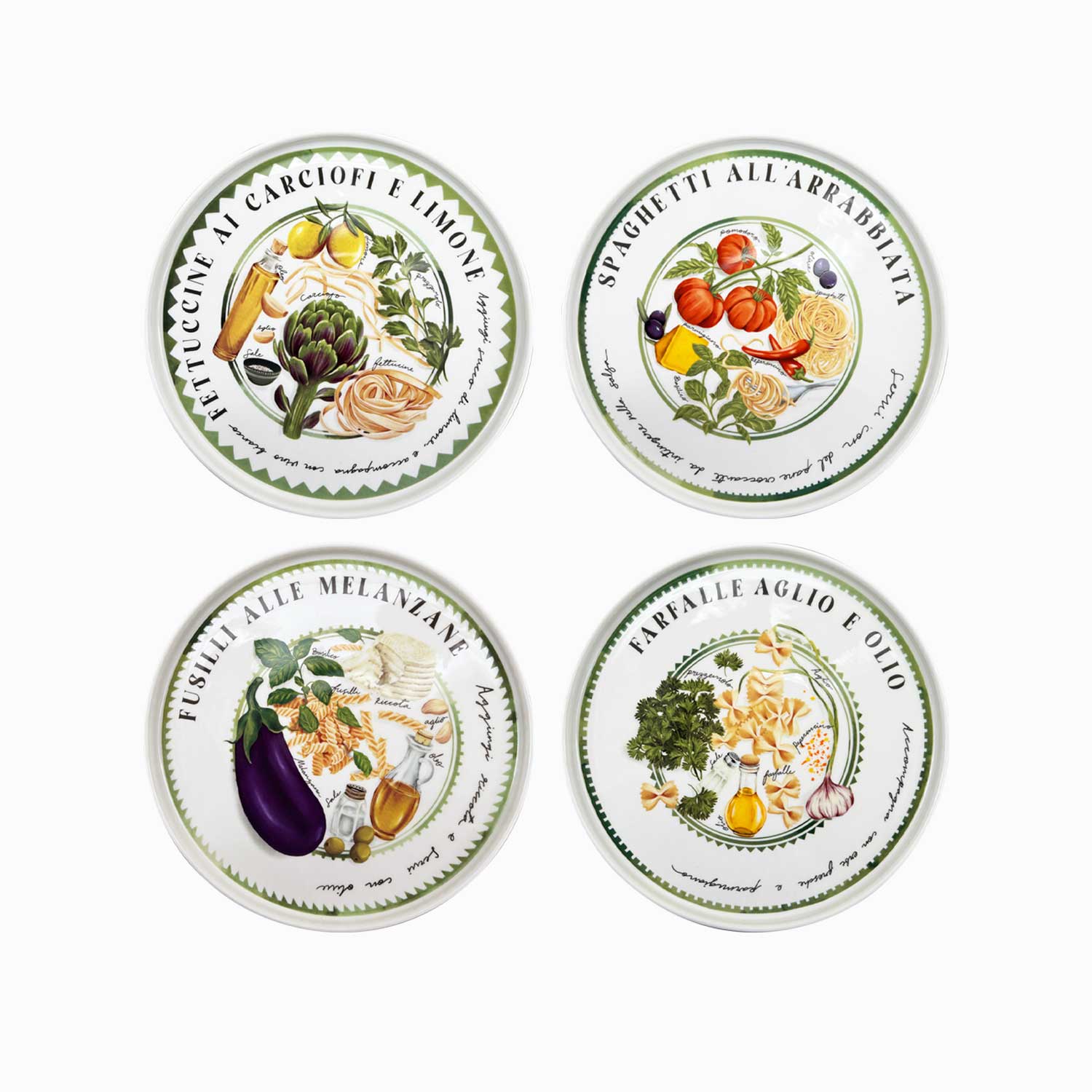 Plato Trattoria 27cm set x4 img #1