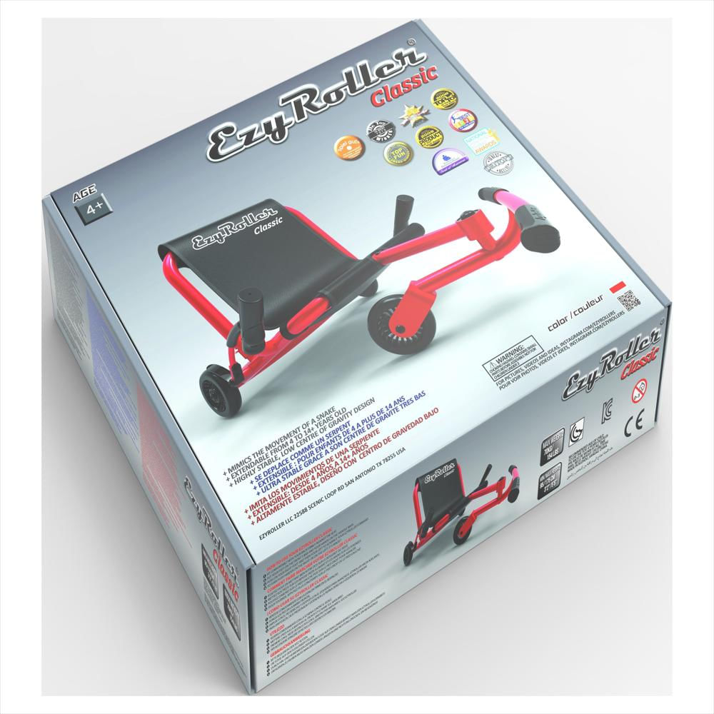 Carrito Montable Ezyroller Classic Rojo img #4