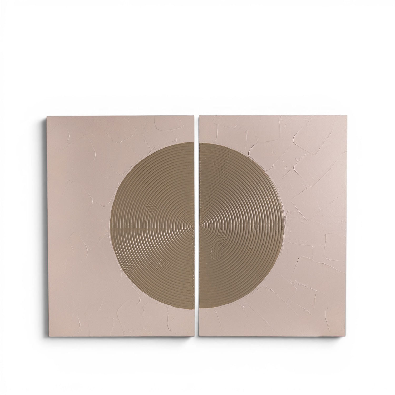 Set cuadro medio circulo espiral 90x60 img #1