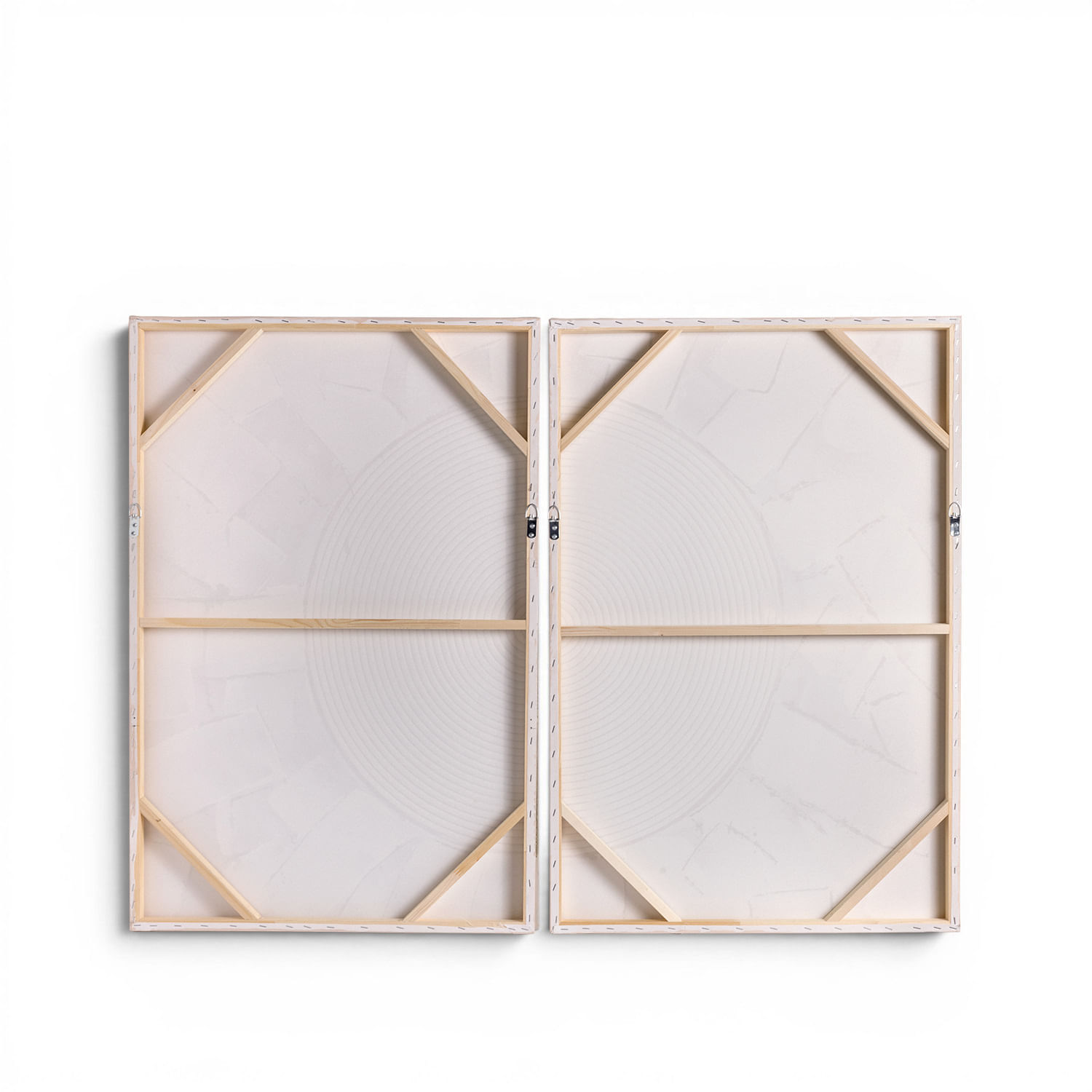 Set cuadro medio circulo espiral 90x60 img #6