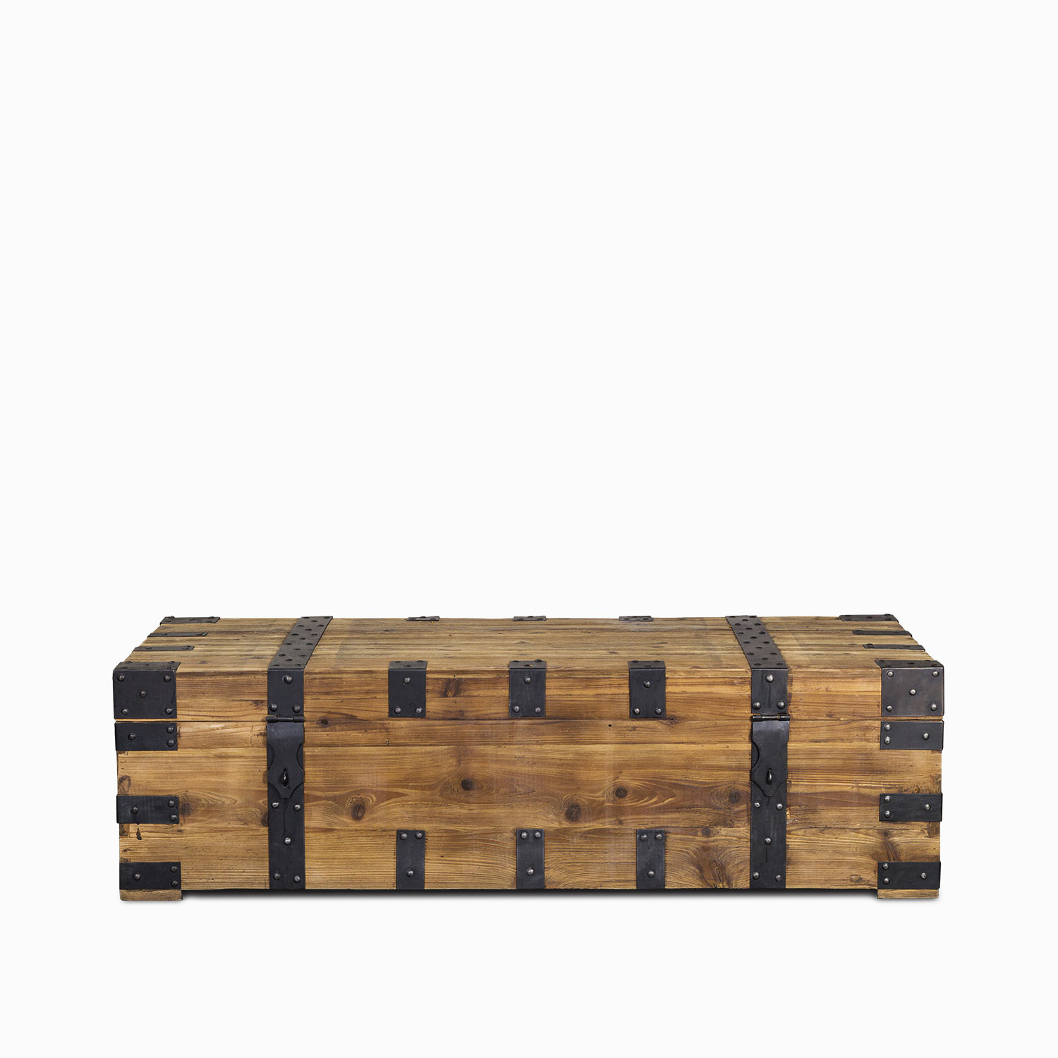 Mesa Centro Madera Hierro img #1