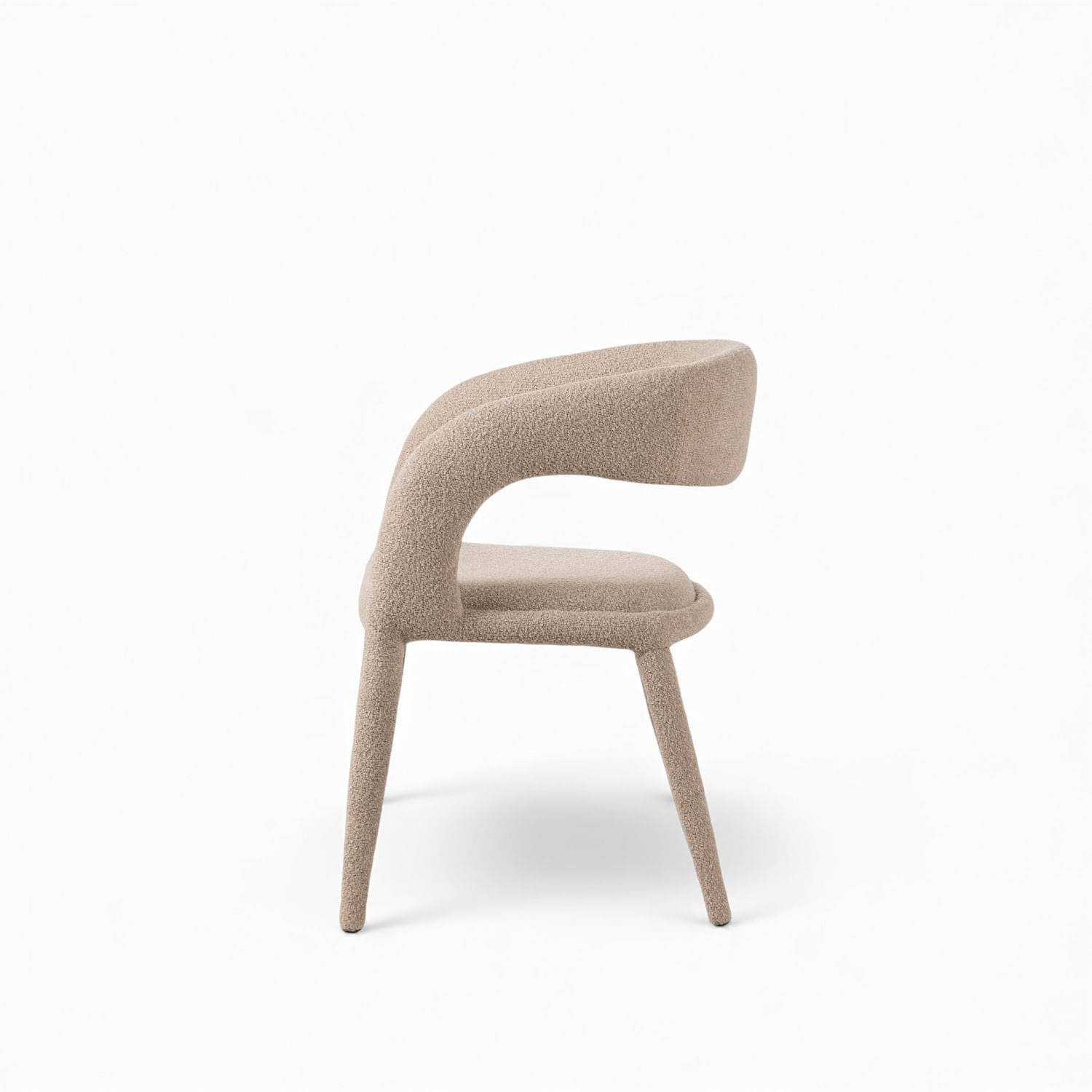 Silla de comedor Yumia taupe 80x60x54 img #6