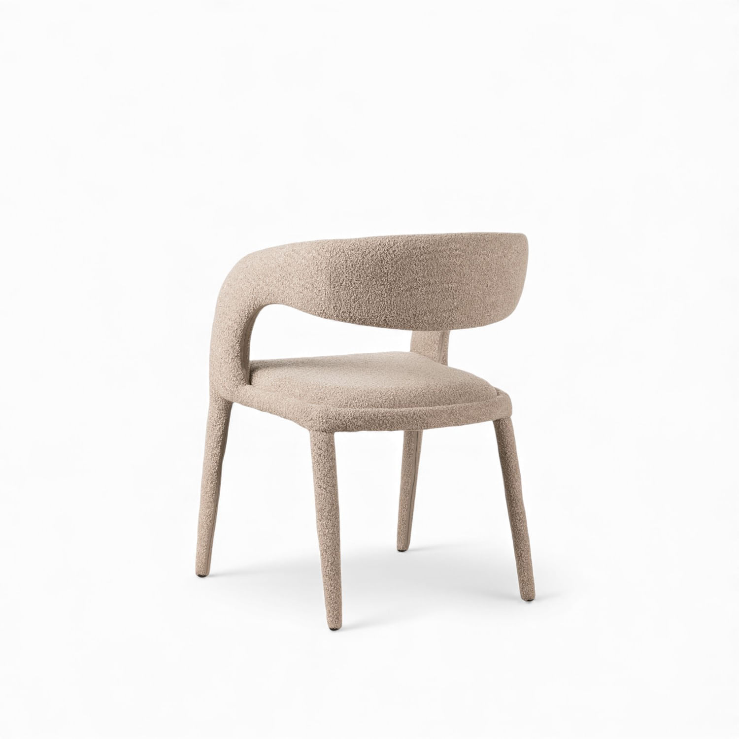 Silla de comedor Yumia taupe 80x60x54 img #7