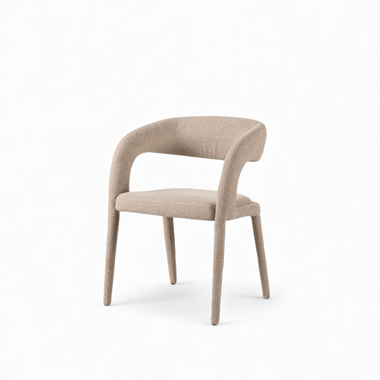 Silla de comedor Yumia taupe 80x60x54 img #1
