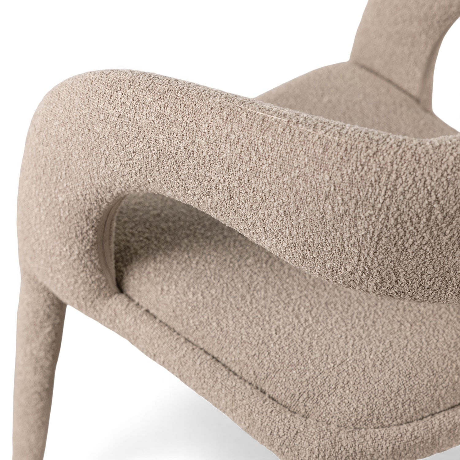Silla de comedor Yumia taupe 80x60x54 img #2