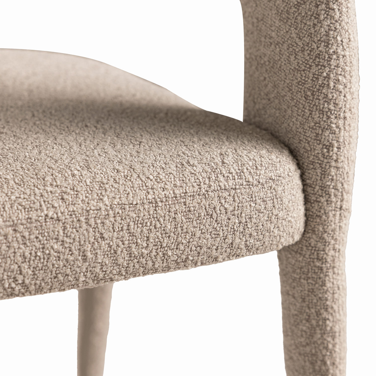 Silla de comedor Yumia taupe 80x60x54 img #5