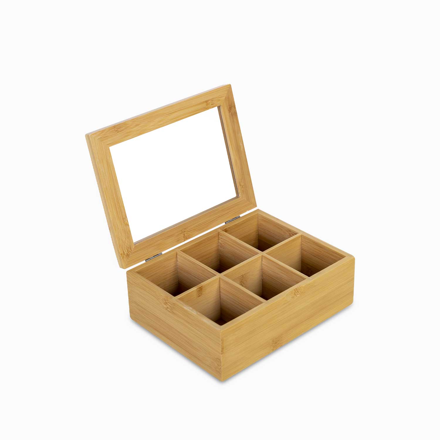 Caja para te en bambu img #3