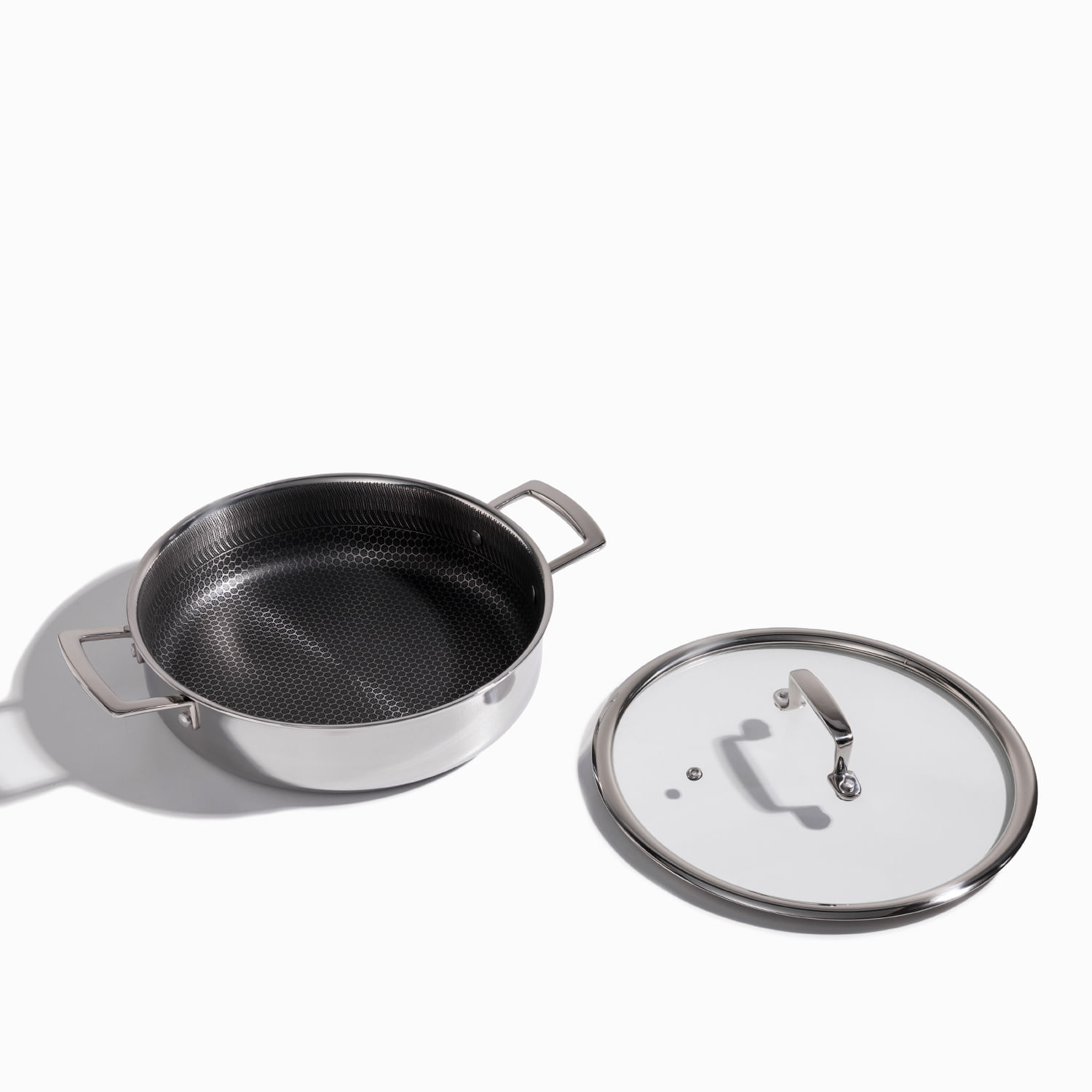 Olla en acero inoxidable con tapa 26cm img #2