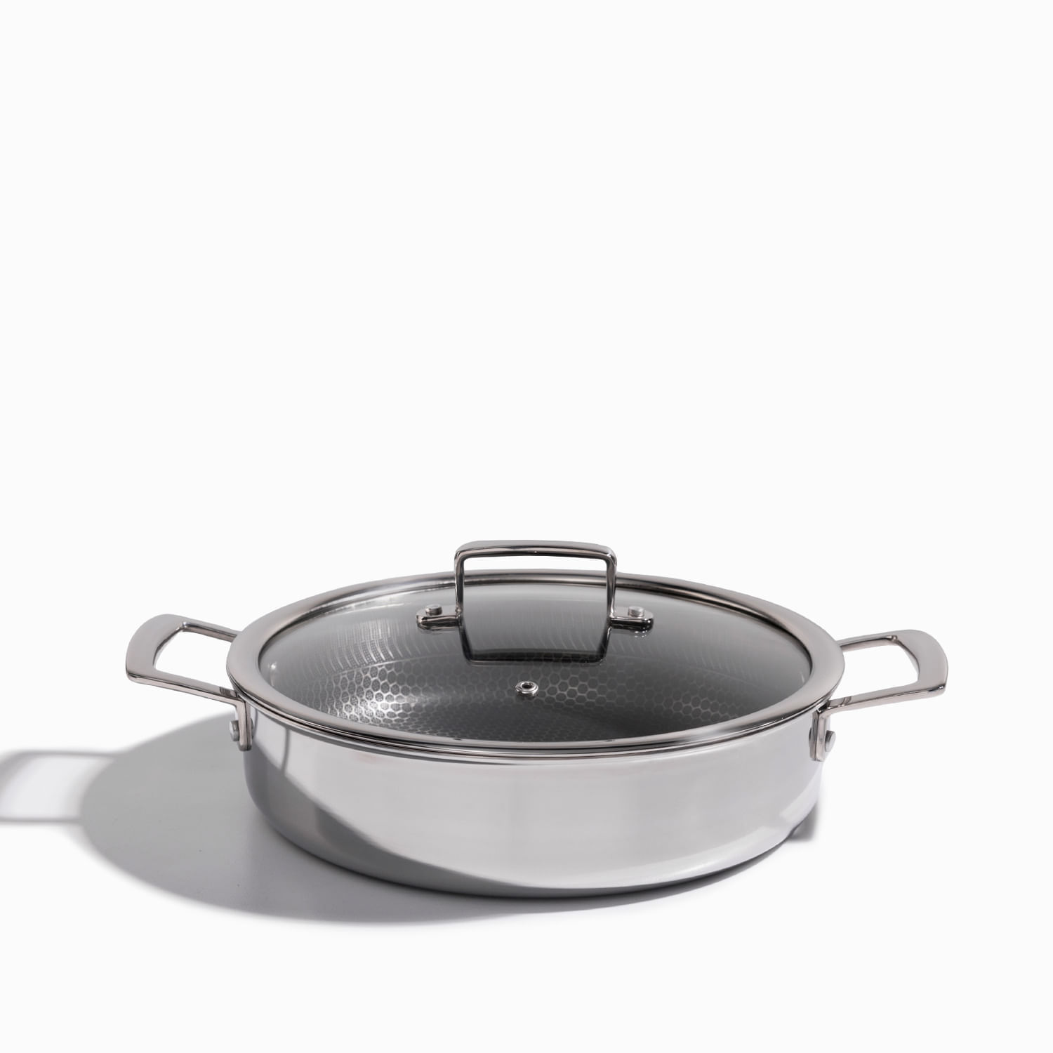 Olla en acero inoxidable con tapa 26cm img #1