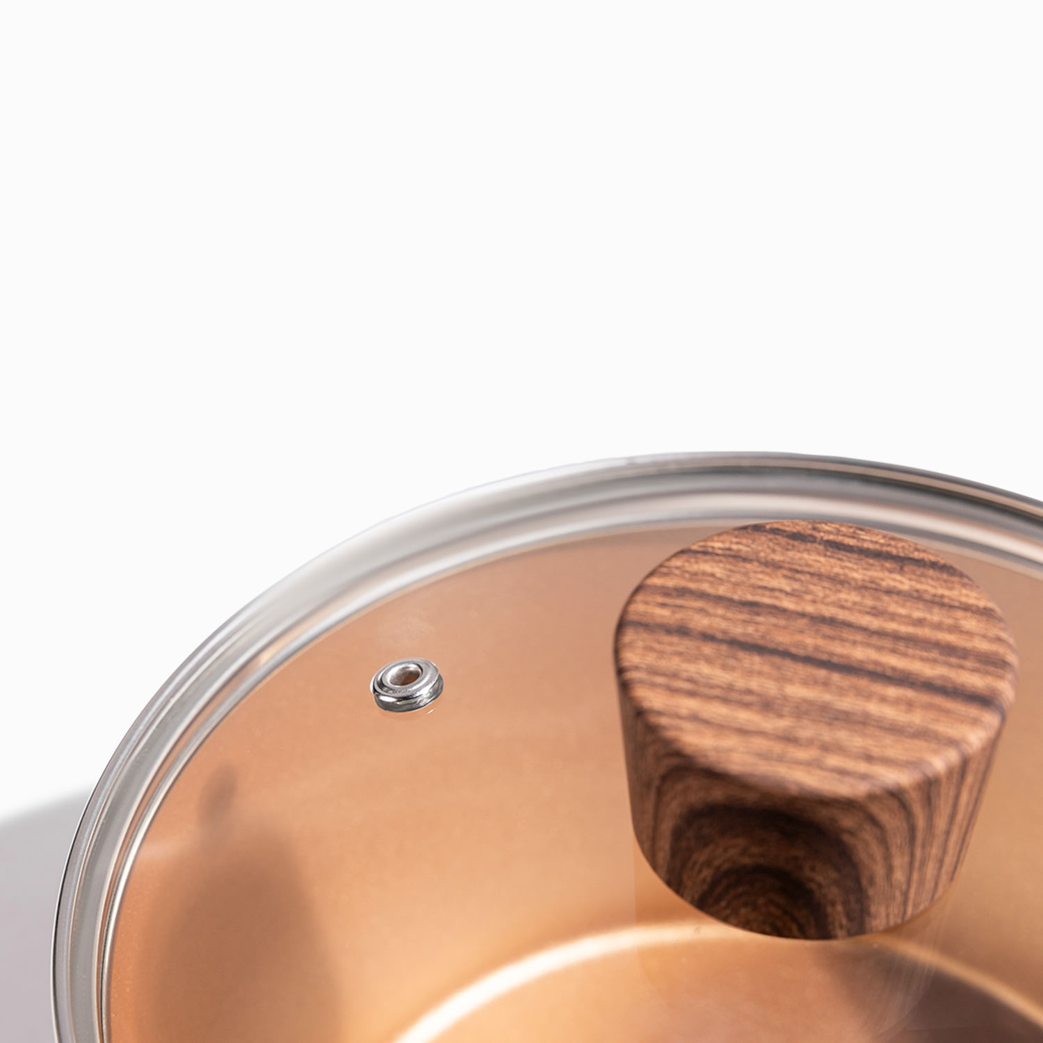 Olla con mango largo destro copper 18 cm img #4