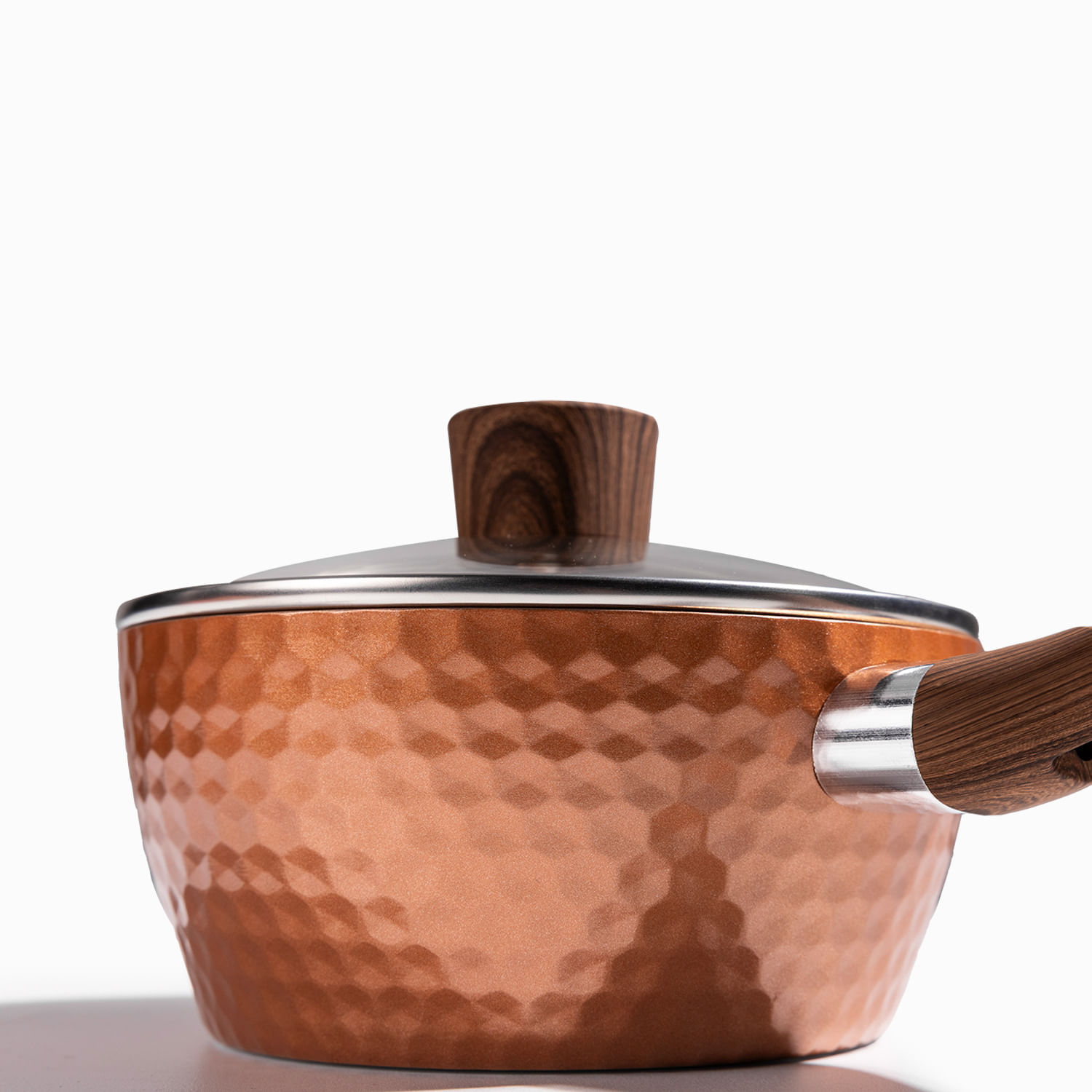 Olla con mango largo destro copper 18 cm img #6
