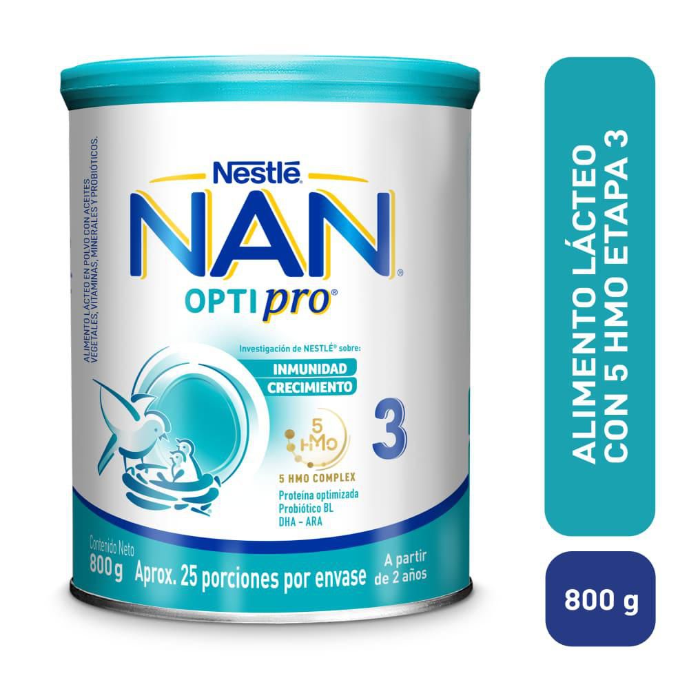 Fórmula infantil NAN optipro 3 lata (800  gr) img #1