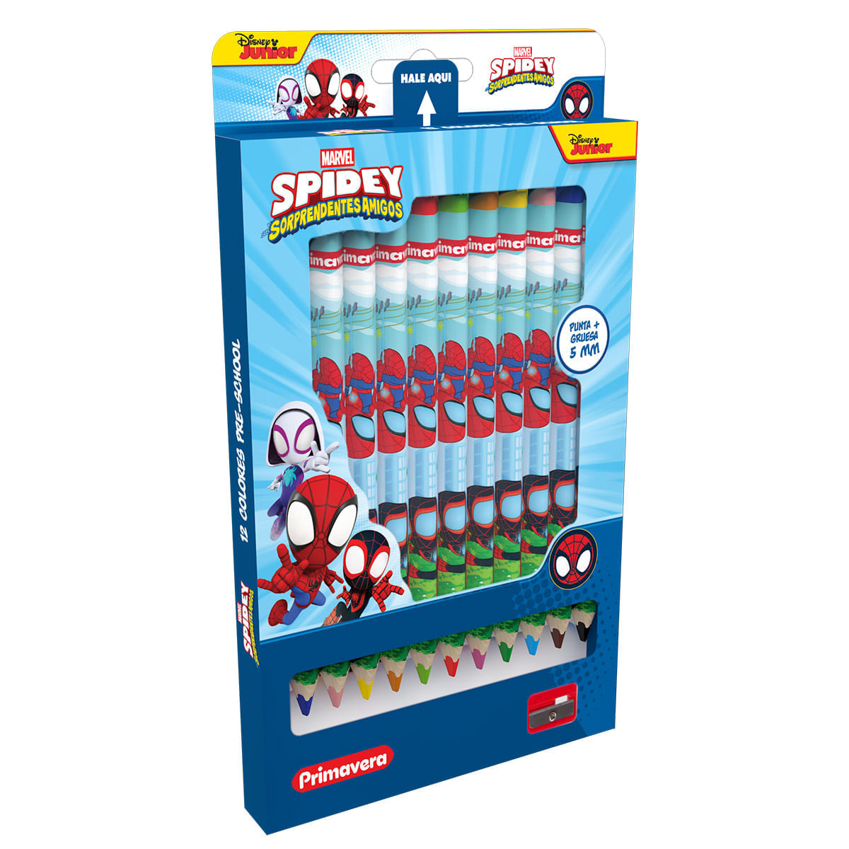 Colores  Spidey Pre-School Niño X 12 img #1