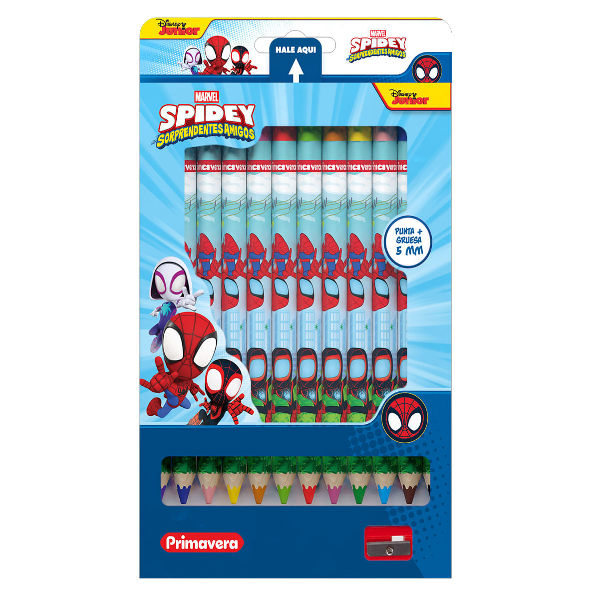 Colores  Spidey Pre-School Niño X 12 img #2