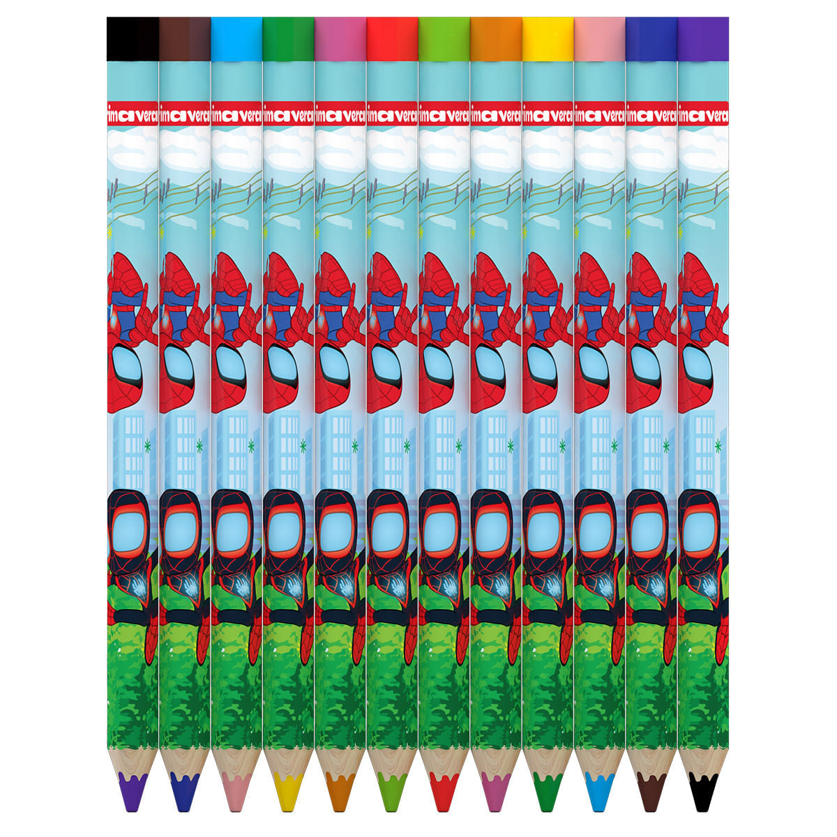 Colores  Spidey Pre-School Niño X 12 img #3