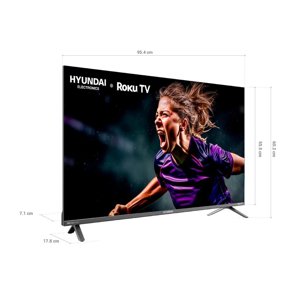 Televisor HYUNDAI 43 pulgadas LED Fhd Smart TV HYLED4325RIM img #4