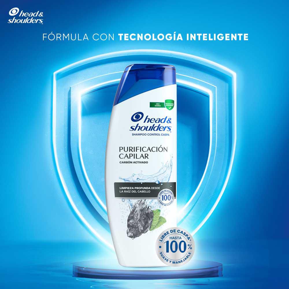 Shampoo H&S purificación capilar (375  ml) img #2