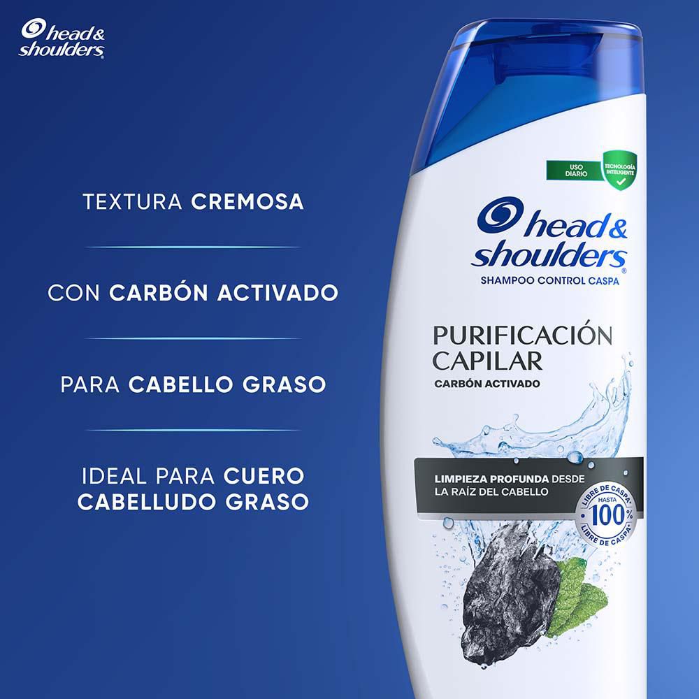 Shampoo H&S purificación capilar (375  ml) img #5