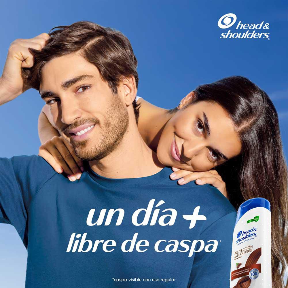 Shampoo H&S protección caída con cafeína (180  ml) img #5