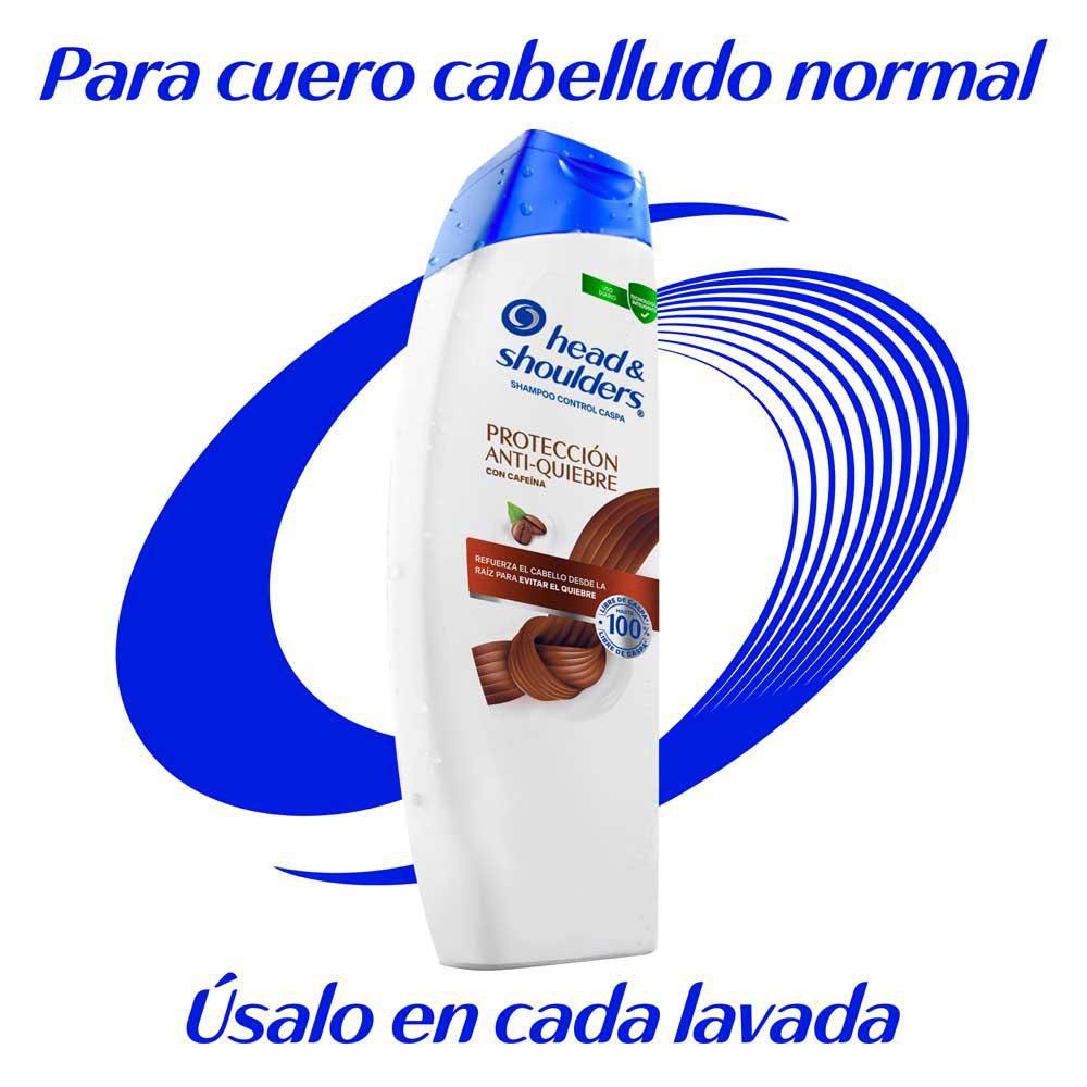Shampoo H&S protección caída con cafeína (180  ml) img #7