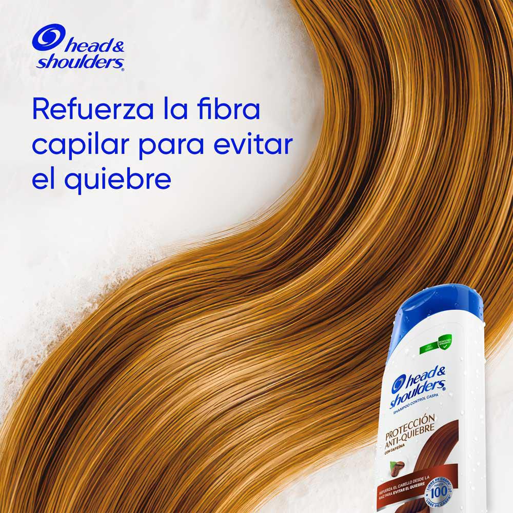 Shampoo H&S protección caída con cafeína (180  ml) img #8