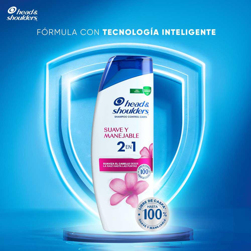 Shampoo H&S suave y manejable (180  ml) img #2