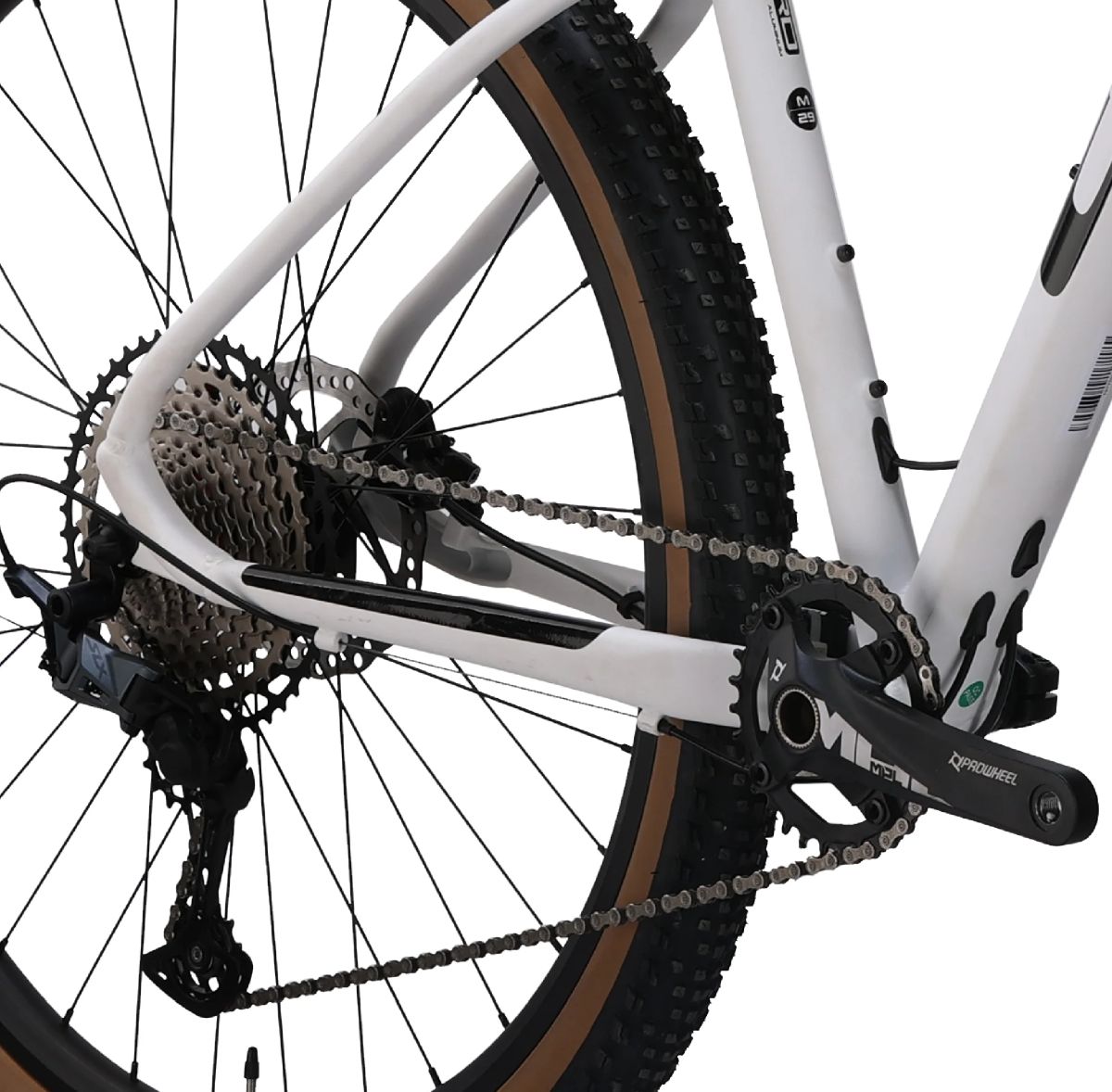 Bicicleta MTB Cliff Muddy X4 Pro 2026 Wh/Sl img #2