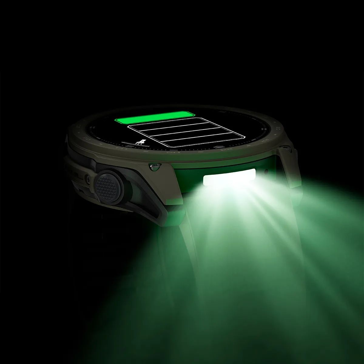 Reloj Garmin Tactix 8 Amoled 51 mm Certakote Verde Oliva img #7
