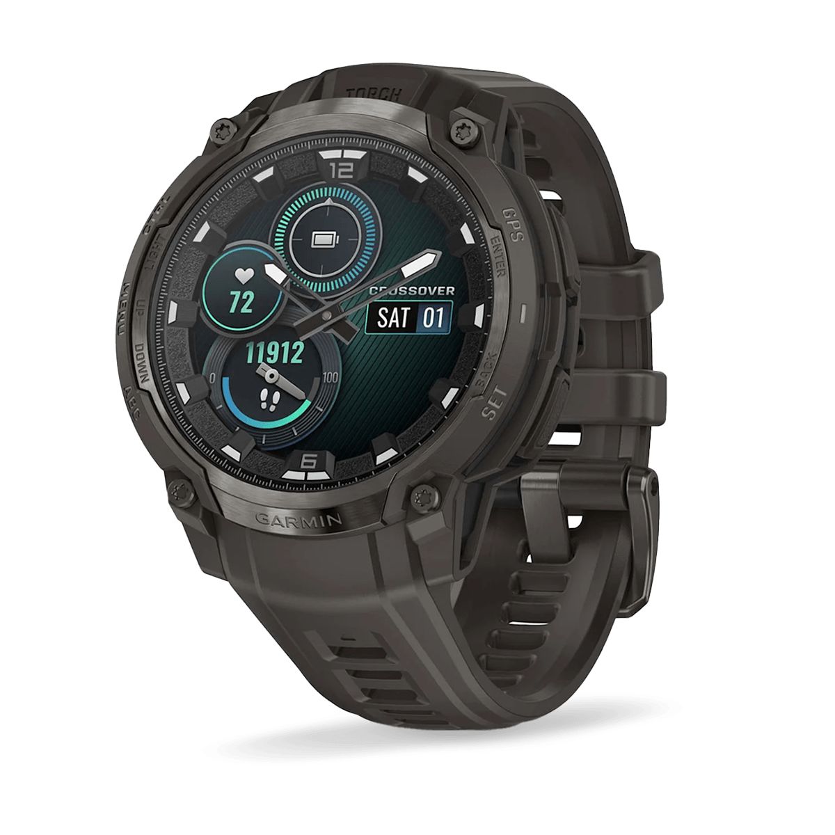 Reloj Garmin Instinct Crossover 47mm Amoled Gray img #5
