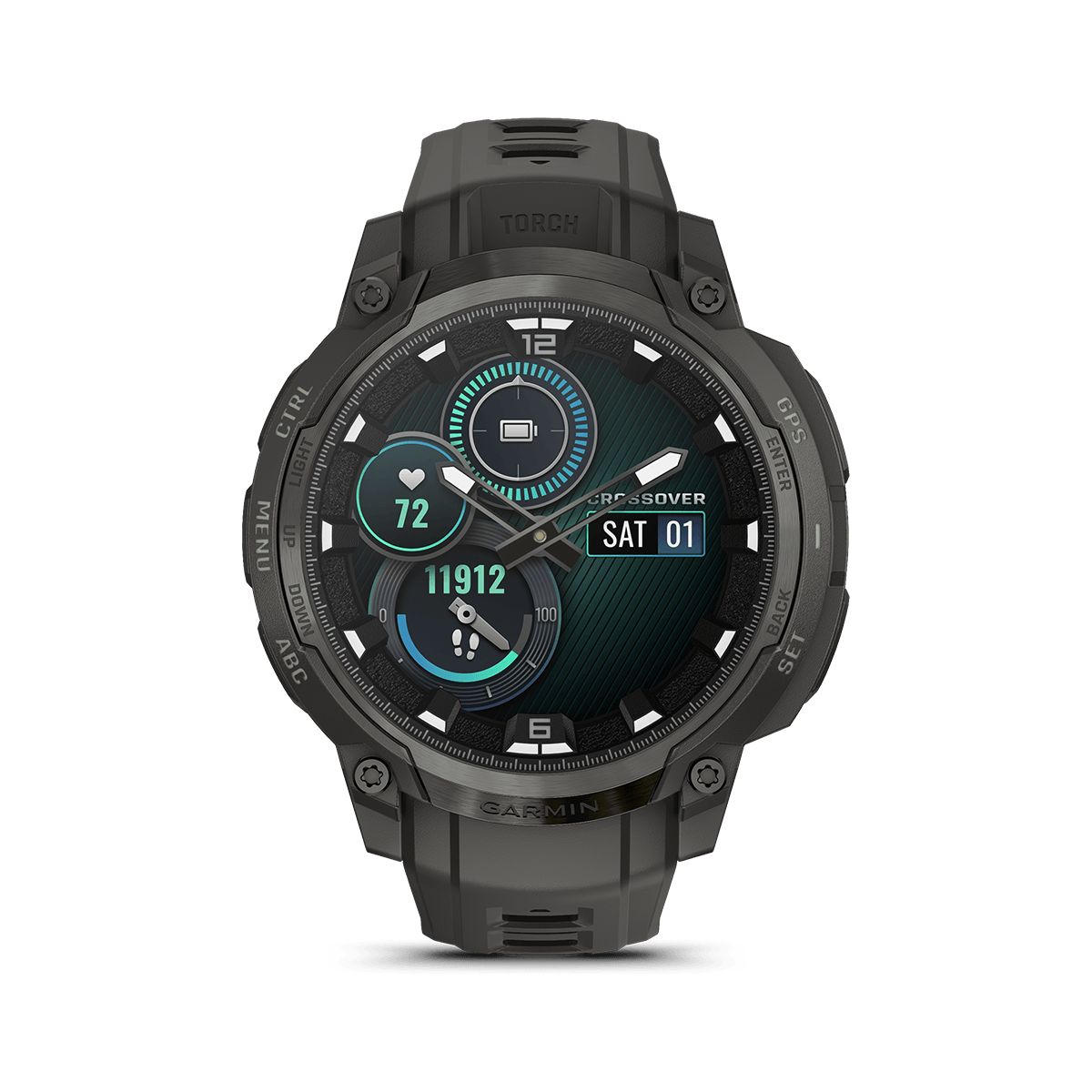 Reloj Garmin Instinct Crossover 47mm Amoled Gray img #7