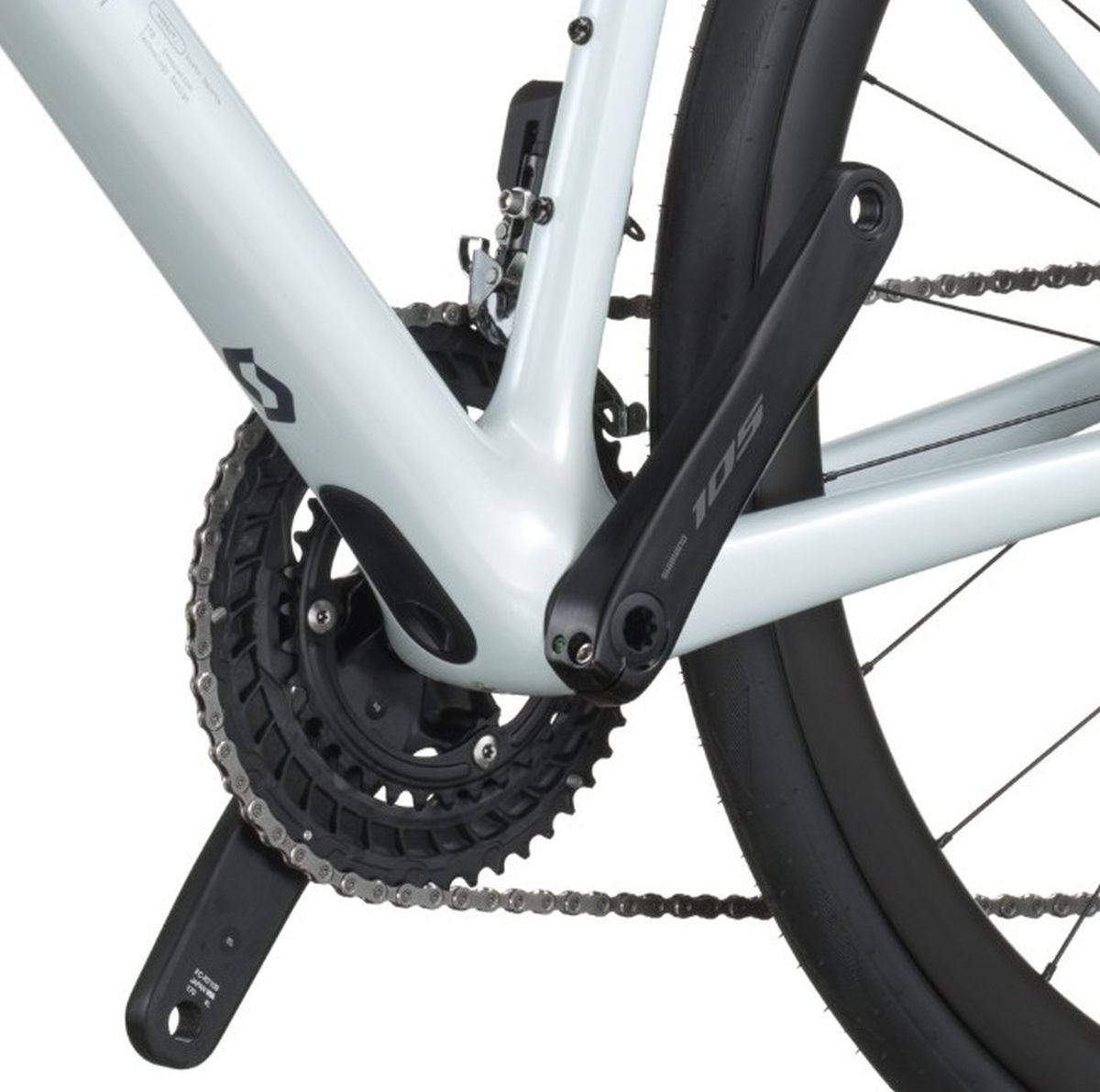 Bicicleta Ruta Scott Carbon Addict 30 2026 24V Cumulus White img #5