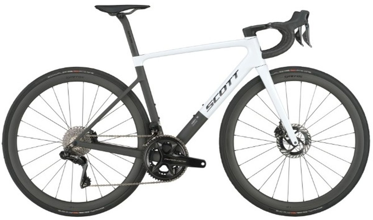 Bicicleta Ruta Scott Addict RC Pro 2025/26 12 V Negro/Blanco img #1