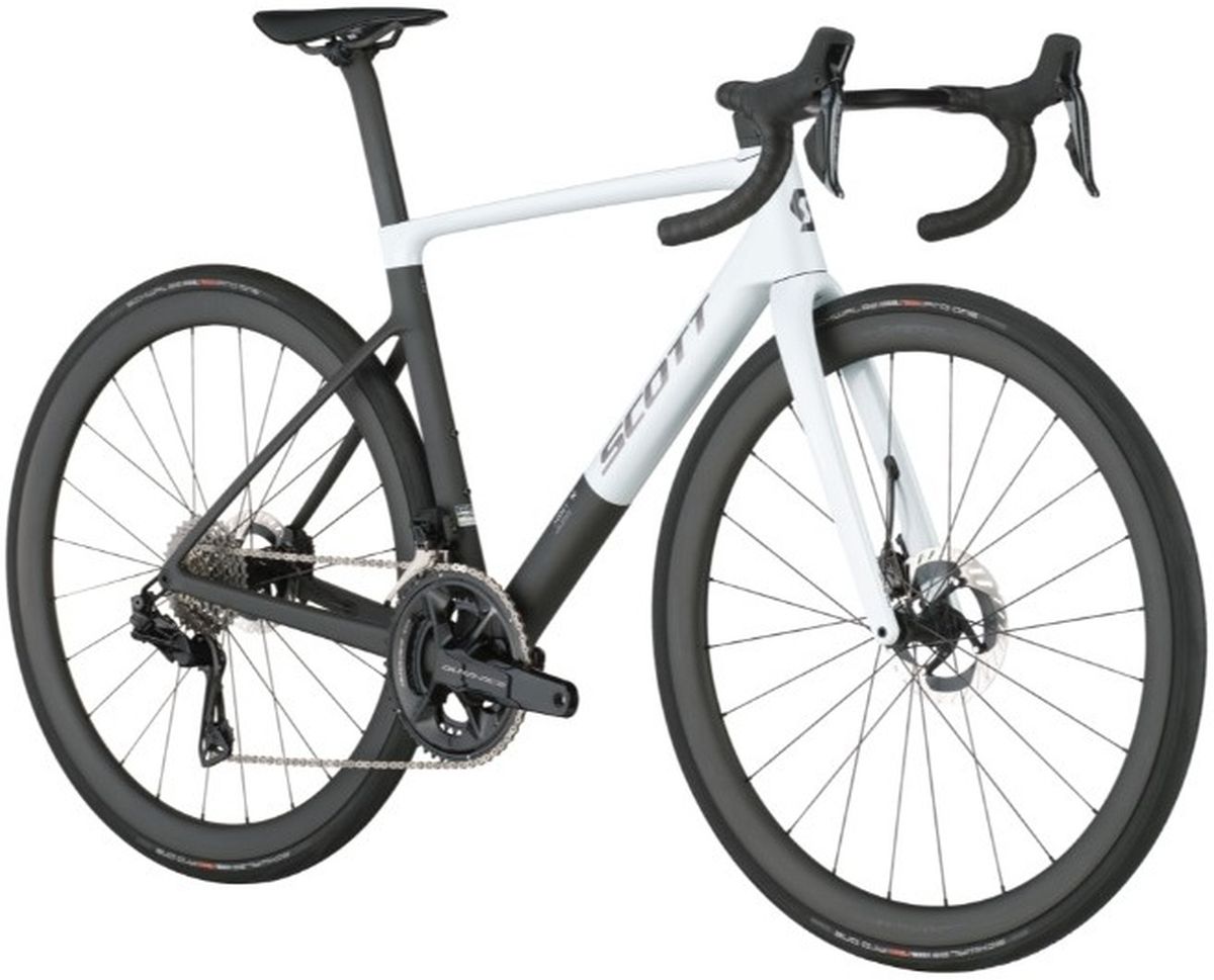 Bicicleta Ruta Scott Addict RC Pro 2025/26 12 V Negro/Blanco img #2