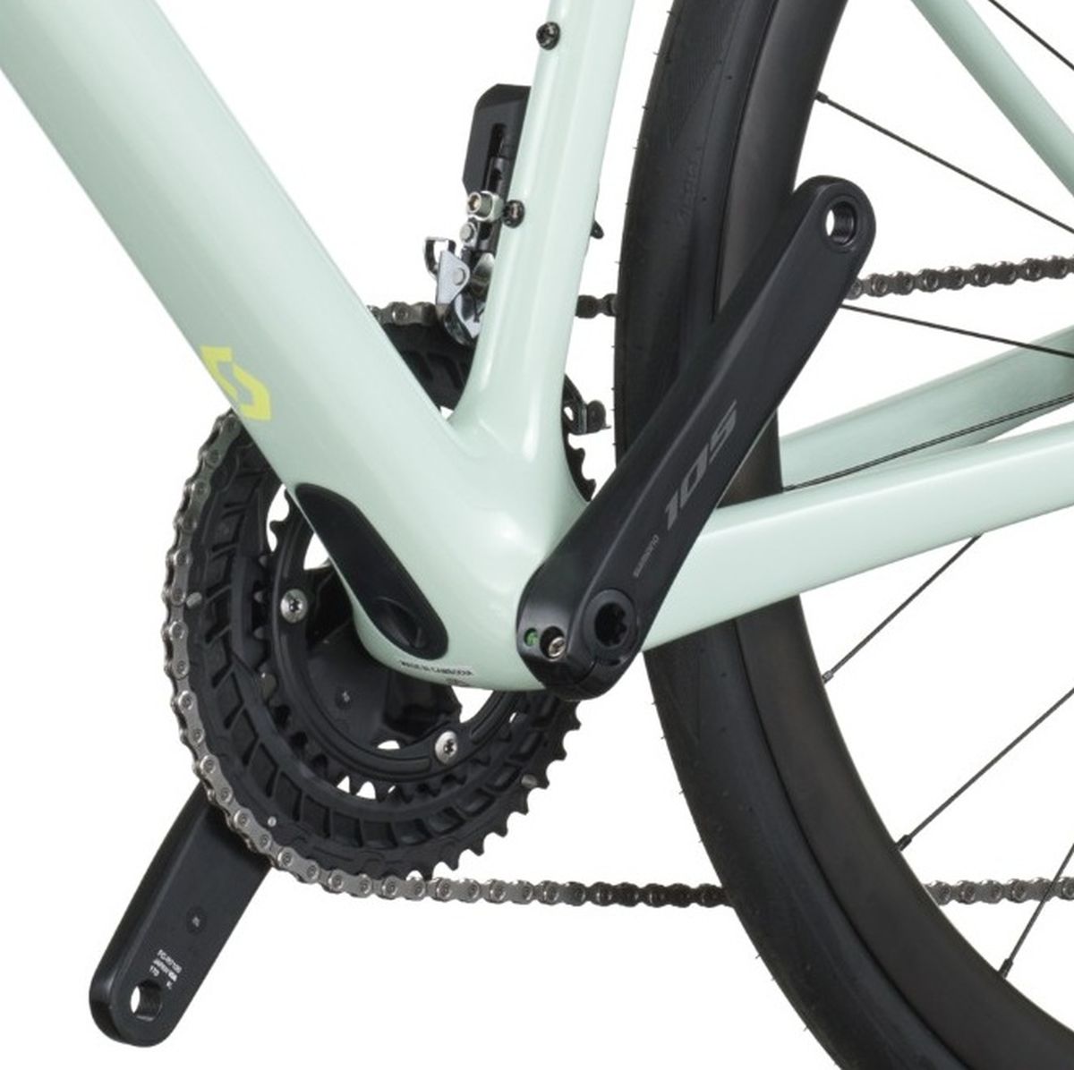 Bicicleta Ruta Scott Carbon Addict 30 2026 24V Frozen Green img #5