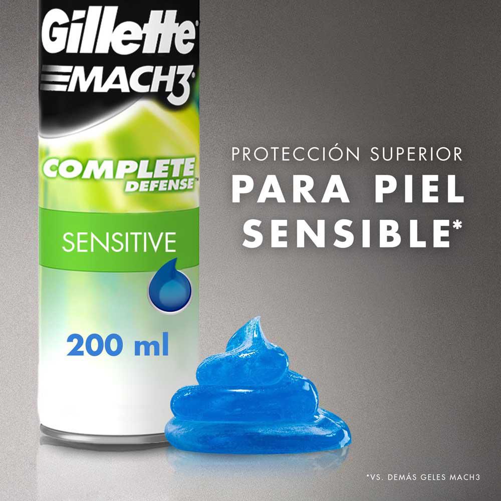Gel de afeitar GILLETTE sensitive (200  ml) img #3