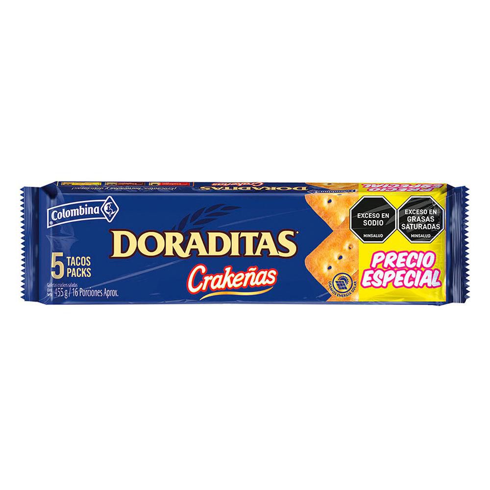 Galletas CRAKENAS doraditas (455  gr) img #1